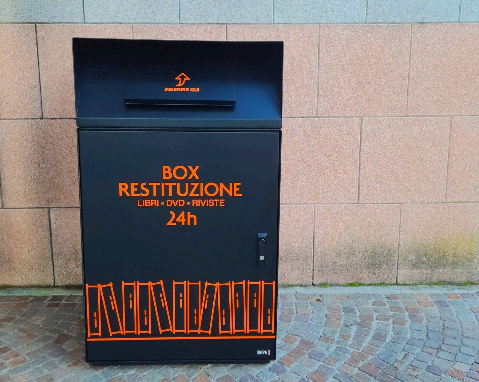 Arriva il box per restituire i libri 24 ore su 24
